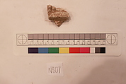 Stucco Fragment, Stucco; carved