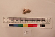 Stucco Fragment, Stucco; carved, painted