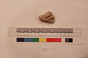 Stucco Fragment, Stucco; carved