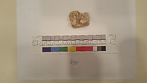 Stucco Fragment, Stucco; carved