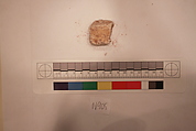 Stucco Fragment, Stucco; carved, painted