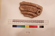 Stucco Fragment, Stucco; carved