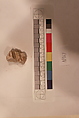 Stucco Fragment, Stucco; carved, painted