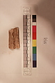 Stucco Fragment, Stucco; carved