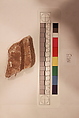 Stucco Fragment, Stucco; carved, painted