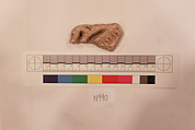 Stucco Fragment, Stucco; carved