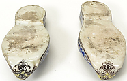 Pair of Qajar Ceramic Shoes | The Metropolitan Museum of Art