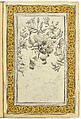 Album of Flower Paintings, Fathallah Shirazi (Iranian, active 1850s–80s), Ink on paper