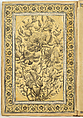 Album of Flower Paintings, Fathallah Shirazi (Iranian, active 1850s–80s), Ink on paper