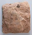 Inscribed Stele, Sandstone; incised