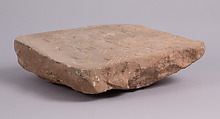 Inscribed Stele, Sandstone; incised