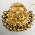 Hair Ornament (Nagar), Gold and silver