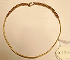 Necklet, Gold