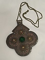Ornament, Silver, glass