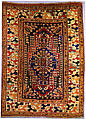 'Ghirlandaio' Carpet, Wool (warp, weft, and pile); symmetrically knotted pile