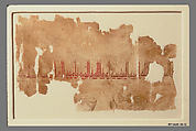 Tiraz Fragment, Linen; embroidered in silk