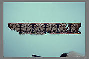 Tunic Band with Repeating Motif of Confronted Griffins, Linen, wool