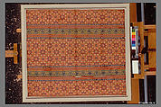 Textile Fragment, Silk; lampas