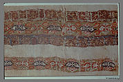 Tiraz Fragment, Linen and silk