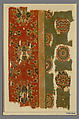 Woven Tapestry Fragment, Wool; tapestry weave