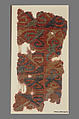 Carpet Fragment, Wool (warp, weft, and pile); symmetrically knotted pile