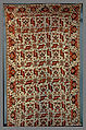 "Bird" Carpet, Wool (warp, weft and pile); symmetrically knotted pile
