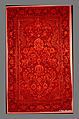 Prayer Rug, Silk, wool; asymmetrically knotted thread