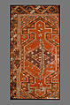 Textile Fragment, Wool (warp, weft and pile); symmetrically knotted pile