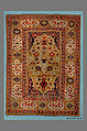'Transylvanian' Carpet, Wool (warp, weft, and pile); symmetrically knotted pile
