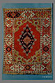 Carpet, Wool (warp, weft and pile); symmetrically knotted pile