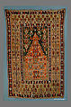Carpet, Wool (warp and weft); tapestry weave