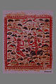 Square with Putti in a Nilotic Landscape, Linen, wool; plain weave, tapestry weave