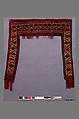 Tent Door Surround, Wool, goat's hair; asymmetrically knotted pile
