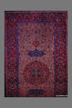 The Anhalt Medallion Carpet, Cotton (warp), silk (weft), wool (pile); asymmetrically knotted pile