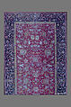 The Emperor's Carpet, Silk (warp and weft), wool (pile); asymmetrically knotted pile