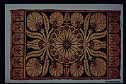 Cushion Cover (Yastik), Silk, cotton, metal wrapped thread; cut and voided velvet, brocaded
