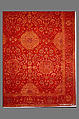Ottoman Court Carpet, Wool (warp, weft and pile); asymmetrically knotted pile
