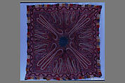 Shawl, Silk, wool