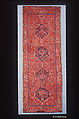 Carpet, Wool (warp, weft and pile); symmetrically knotted pile