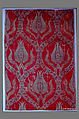 Textile Fragment, Silk, metal wrapped thread; lampas (kemha)