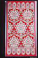 Yastik Cushion Cover, Silk, cotton, metal wrapped thread; cut and voided velvet (çatma), brocaded