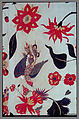 Bed Cover or Wall Hanging, Cotton, silk; plain weave, embroidered, originally quilted