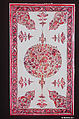 Cover (Rumal), Cotton; plain weave, mordant dyed and painted, resist dyed