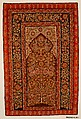 Hanging, Wool; plain weave, joined, embroidered