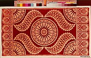 Cushion Cover (Yastik), Silk, cotton, metal wrapped thread; cut and voided velvet, brocaded