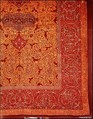 The Anhalt Medallion Carpet, Cotton (warp), silk (weft), wool (pile); asymmetrically knotted pile