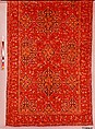 'Star Ushak' Carpet, Wool (warp, weft, and pile); symmetrically knotted pile