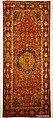 The Seley Carpet, Silk (warp), cotton (weft), wool (weft and pile); asymmetrically knotted pile 