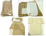 Riding Coat, Silk; weft-faced compound twill (samite)