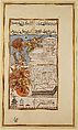 "Fairies Descend to the Chamber of Prince Manohar", Folio from a Gulshan-i 'Ishq (Rose Garden of Love), Ink, opaque watercolor, gold, and silver on paper